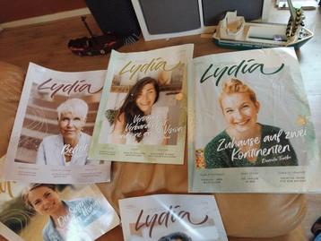 6x Tijdschrift Lydia - Duits