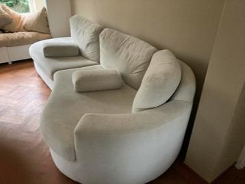 Comfortabele Stoffen Hoekbank