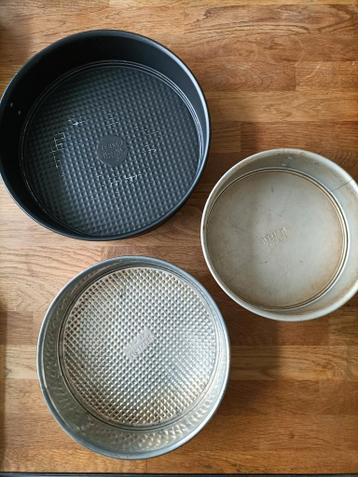 3 springvormen GRATIS