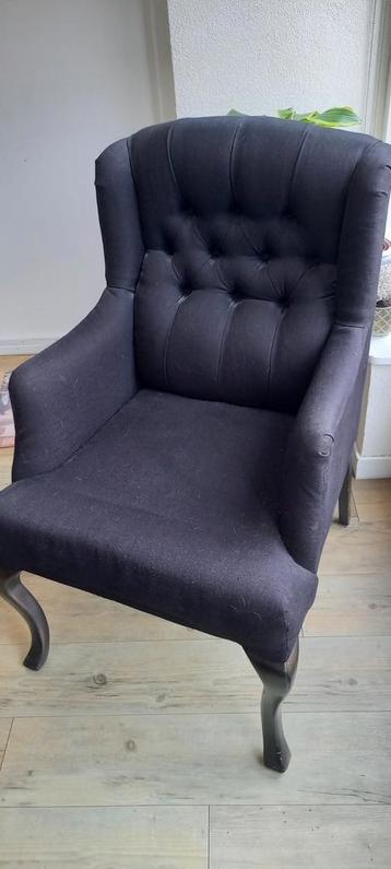Mooie zwarte fauteuile