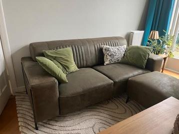 2,5 zits bank en hocker