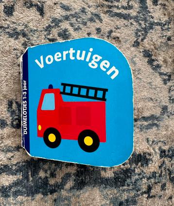 Kartonnen boekje voertuigen - gratis bij aankoop