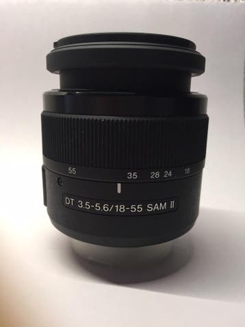 Sony zoom lens DT 18-55mm F3.5-5.6 SAM II