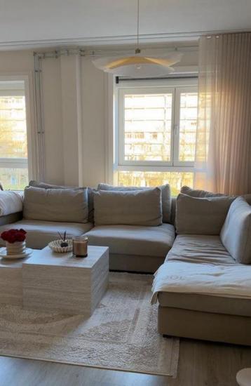 Beige bank GRATIS OPHALEN