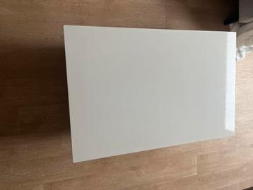 Blok salontafel wit