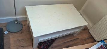 Salontafel hout wit