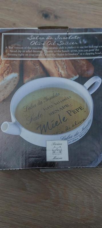Riviera Maison Salsa da Insalata Olijfolie Schaal