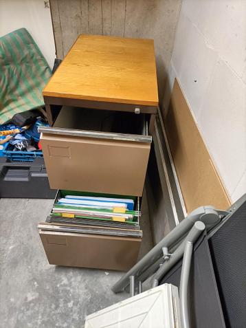 Burokast met 2 laden