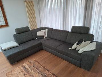 Hoekbank antraciet 280x215 GRATIS