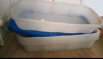 4 Rolbakken voor onder een bed