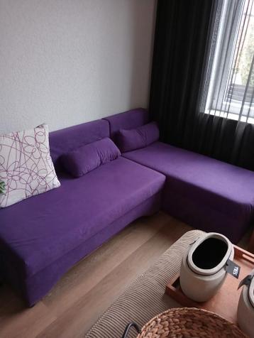 Gratis paars slaapbankje