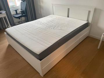 Ikea SONGESAND bed with 4 drawers