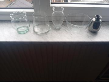 Verschillende vazen/potjes