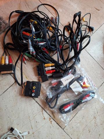 Diverse kabels - HDMI, Scart, Audio