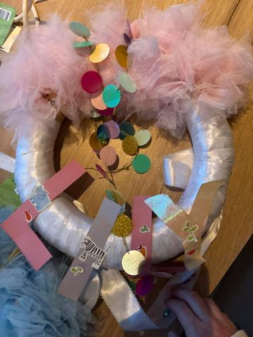 Babykamer deurdecoratie