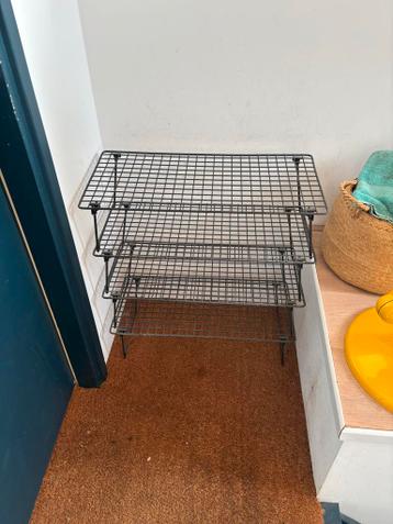 Schoenenrekje met 4 planken