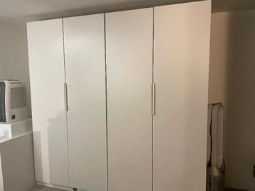 2x IKEA PAX kast met FORSAND deuren (wit)