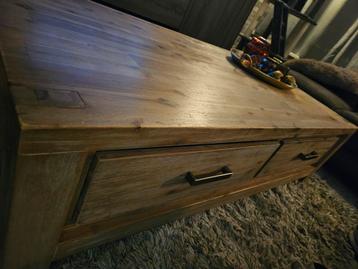Salontafel met 2 lades - 140x70 cm