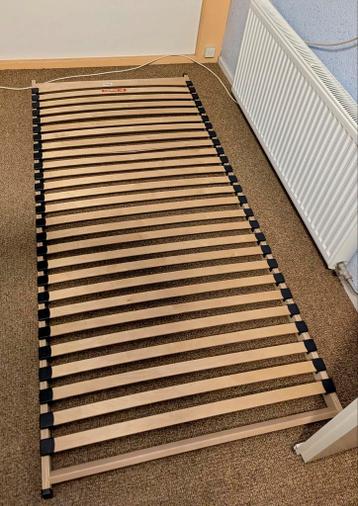 Lattenbodem 90 x 200 cm. Topflex- GRATIS- 1 latje beschadigd