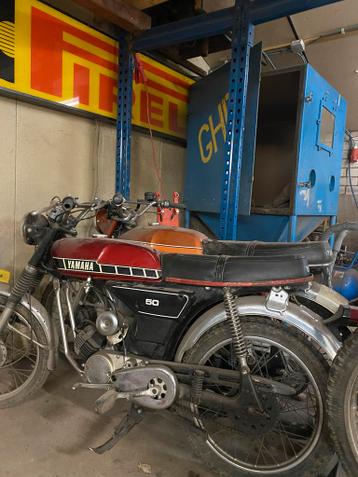 Yamaha FS1 Achterspatbord & Kettingrand -GEEN FS1 verkoop!!!