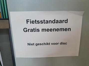 Gratis Fietsstandaard - Niet voor Disc