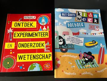 Twee doe-boeken: experimenten en kidsweek