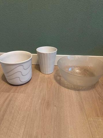 Vazen en schalen - set van 3 of apart