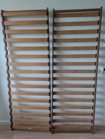 2 stevige lattenbodems voor twijfelaar van 200x140cm