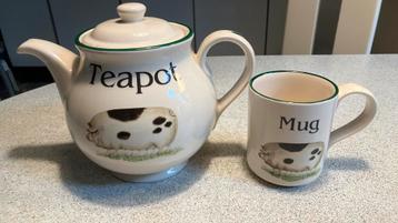 Gratis theepot en mok