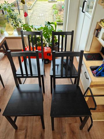 Gratis ophalen - 4x ikea stoelen Stefan bruin