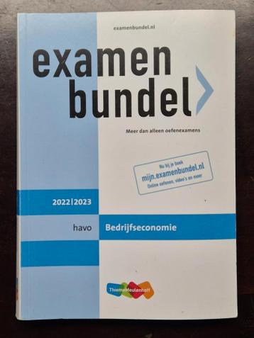 Thieme Meulenhoff HAVO examenbundel Bedrijfseconomie 2023