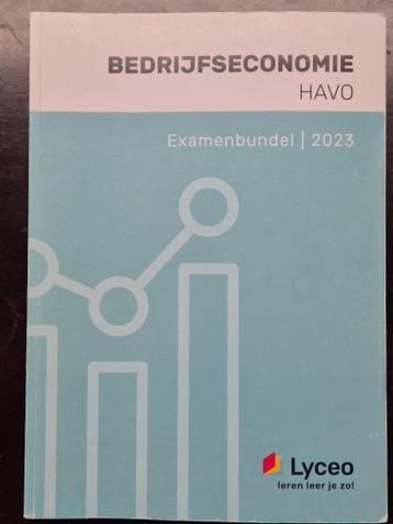 Lyceo HAVO examenbundel Bedrijfseconomie 2023