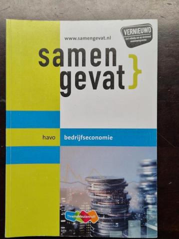 Thieme Meulenhoff HAVO samengevat Bedrijfseconomie