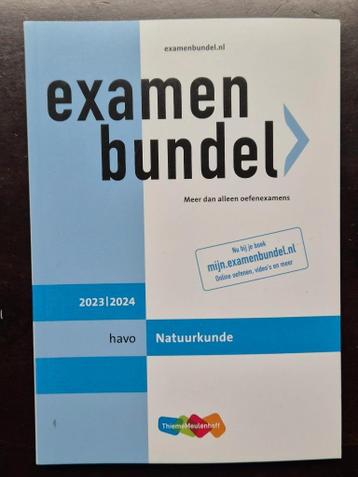Thieme Meulenhoff HAVO examenbundel Natuurkunde 2023 | 2024