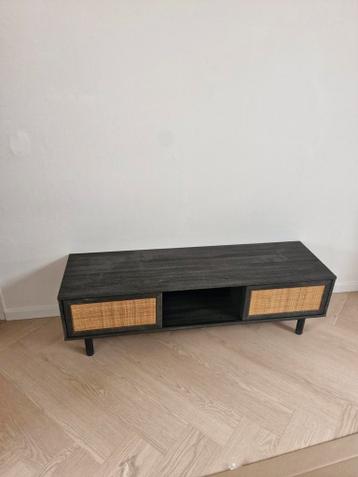 Zwart TV Meubel - 130 cm breed - Gebruikt