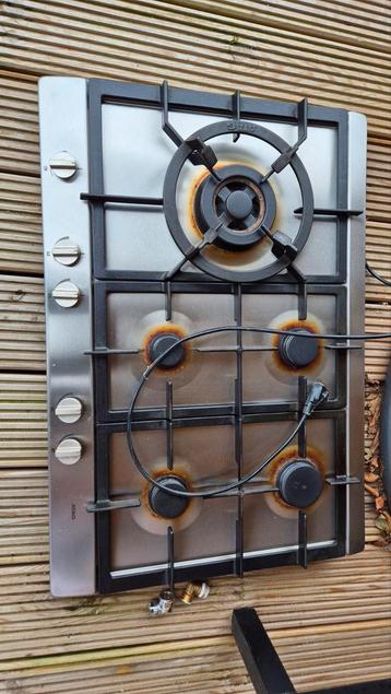 Atag 5-pits gaskookplaat met wokbrander