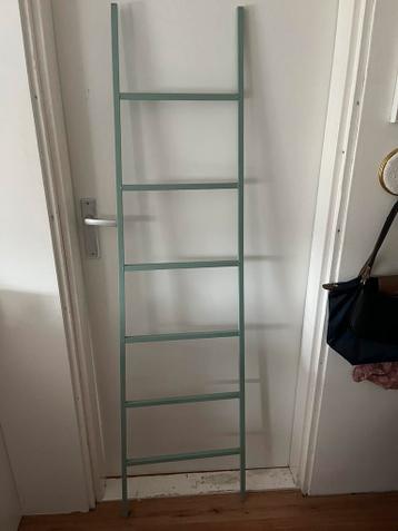 Mintgroene decoratieladder