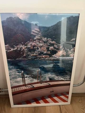 Lijst met poster Italie