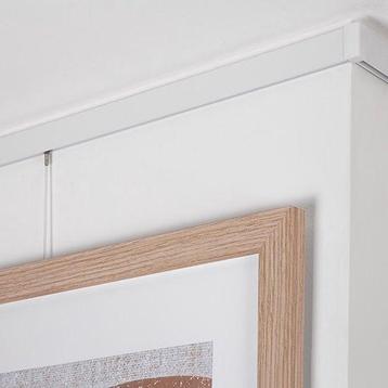 3x Schilderijrail / Ophangrail, 1m