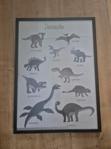 Dino Poster (70x50) - Inclusief Koker, exclusief lijst