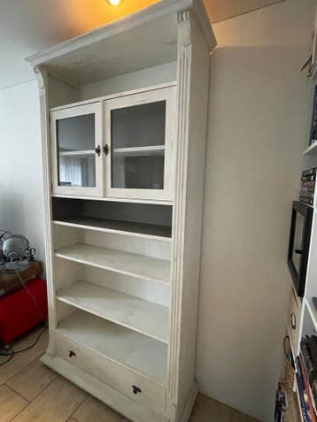 Massief eiken kast met lade - Vrij in te delen