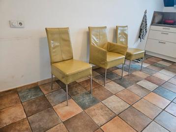 Eetkamerstoelen groen