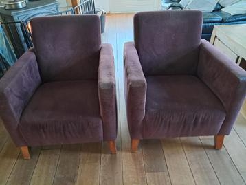 2 stuks fauteuils stoelen