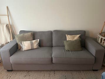 Gratis ophalen!! Comfortabele grijze bank