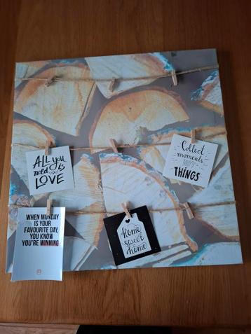 Leuk fotobord 50x50 cm