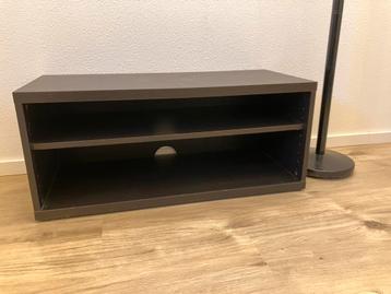 Ikea televisie kast zwart bruin