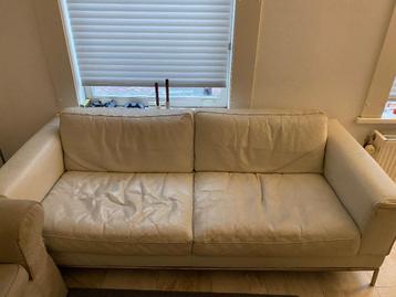 Leren bank - Gratis ophalen in Leiden