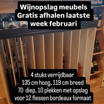 Gratis Wijnmeubel op te halen in Utrecht