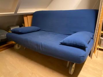 Mooie blauwe bedbank