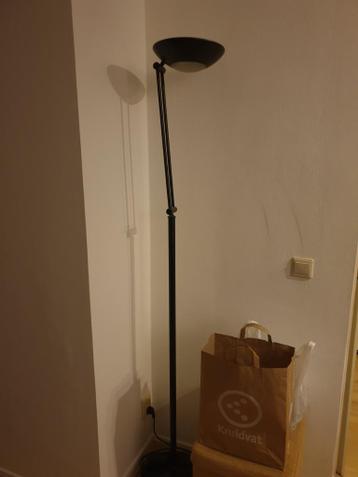 Zwarte Hallogeenlamp met Dimmer